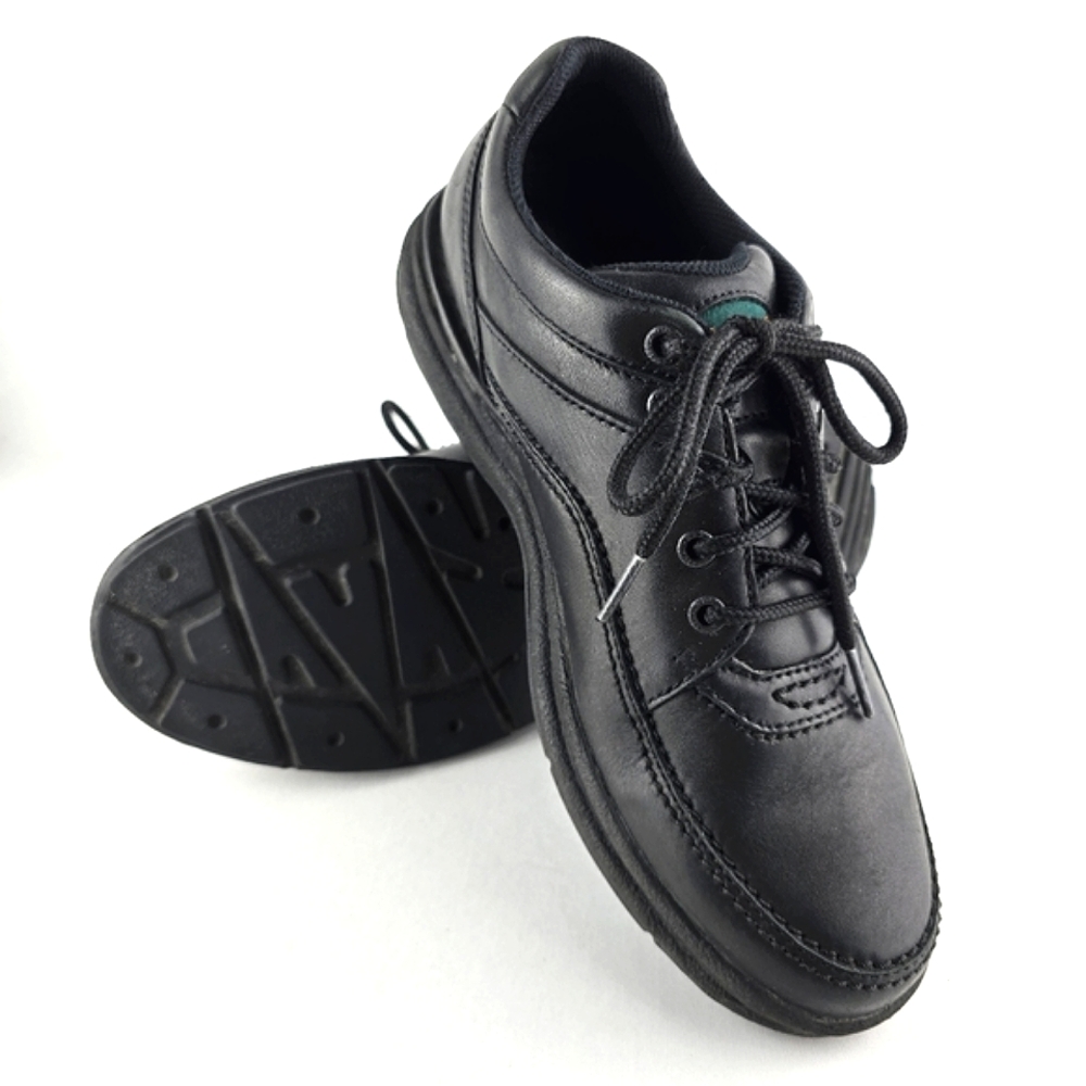 Rockport Men's Black Leather Lace Up Oxfords Shoes Work Walking Comfort 10.5